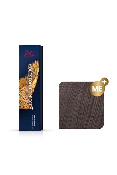 Wella Vopsea de Par 5/18 Permanenta - Rich Naturals Koleston Perfect Me+ Castaniu Cenusiu Perlat Deschis -