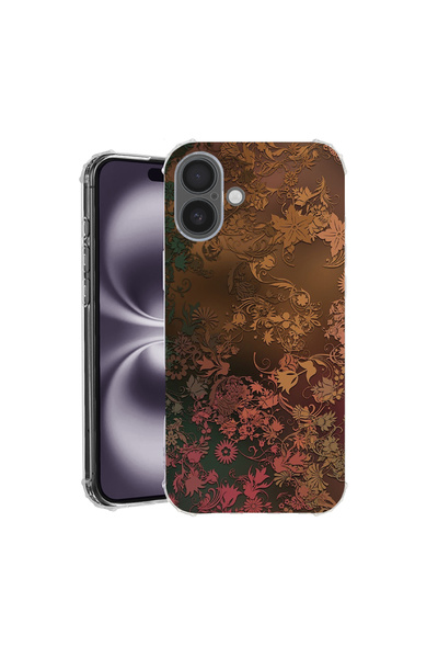 bestcase Αντικραδασμική θήκη πλάτης για Apple iPhone 16 Plus, Χρυσά φτερά, AS...