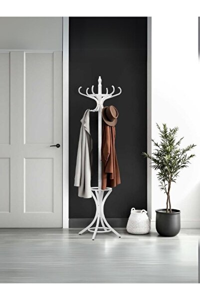 Gazzini Furniture Hawthorne 6'lı Ahşap Tonet Askılık