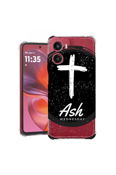 bestcase Carcasă spate antișoc pentru Motorola Moto G05, Cross - ASH Wednesda...