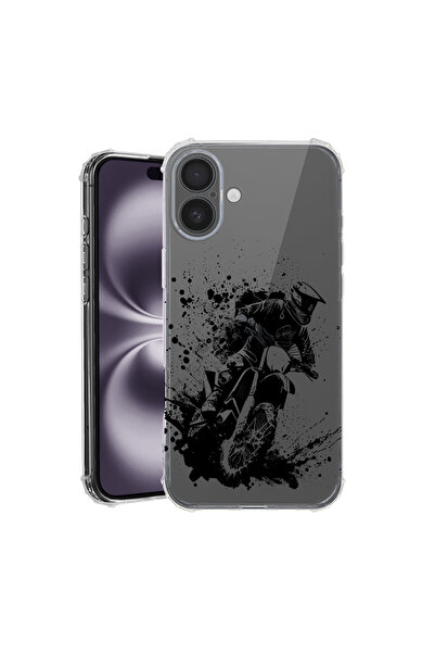 bestcase Αντικραδασμική θήκη πλάτης για Apple iPhone 16 Plus, MotoCross, AS 1452