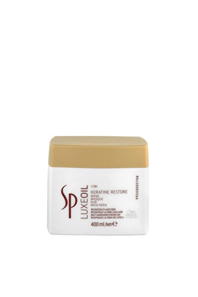 Wella Restructuring Keratin Hair Mask - SP Luxeoil Keratine Restore Mask 400ml