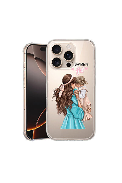bestcase Αντικραδασμική θήκη πλάτης για Apple iPhone 16 Pro Max, Mommy's Girl...