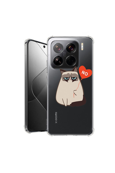 bestcase Carcasă spate antișoc pentru Xiaomi 15, Meme - Grumpy Says No, 19263...