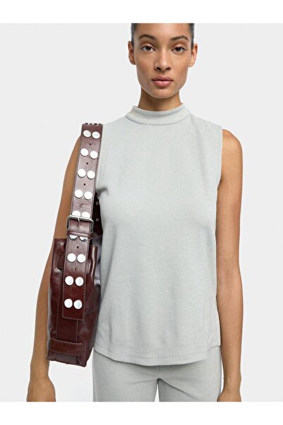 PARFOIS Yuvarlak Yaka Dokulu Üst