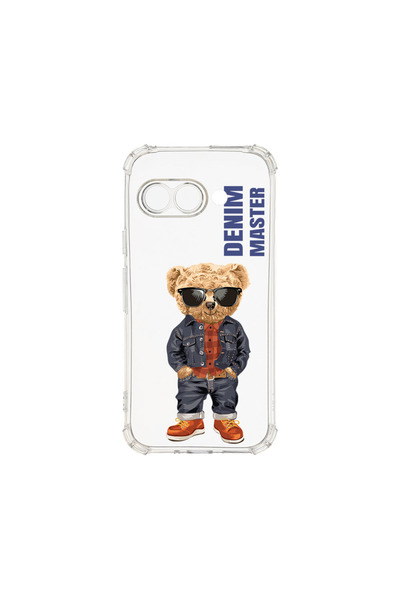 bestcase Carcasă spate antișoc pentru Google Pixel 9a, Denim Master - Teddy B...