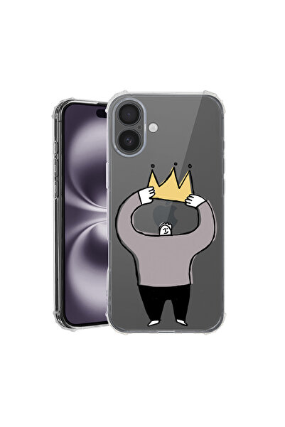 bestcase Αντικραδασμική θήκη πλάτης για Apple iPhone 16 Plus, King, AS 1490