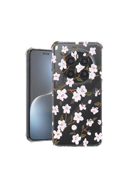 bestcase Carcasă spate antișoc pentru Honor Magic7 Pro, floare de primăvară, ...