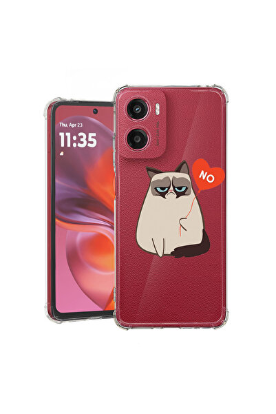 bestcase Carcasă spate antișoc pentru Motorola Moto G05, Meme - Grumpy Says N...