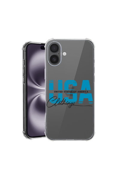 bestcase Αντικραδασμική θήκη πλάτης για Apple iPhone 16 Plus, ΗΠΑ, AS 1588