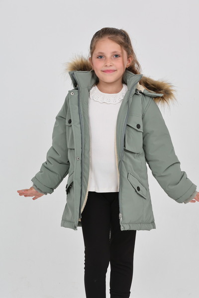 kurak tekstil çocuk mont