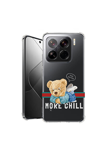 bestcase Αντικραδασμική θήκη πλάτης για Xiaomi 15 Pro, More Chill Teddy Bear,...