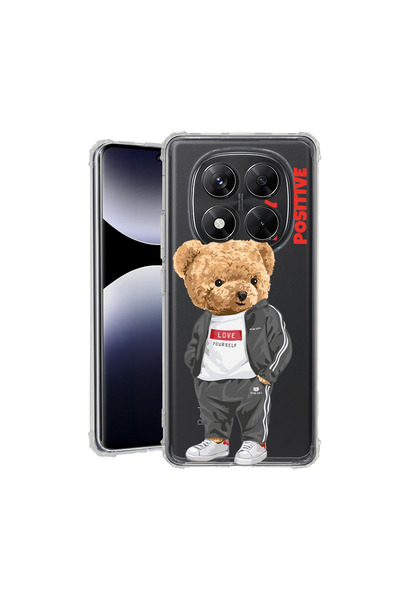 bestcase Carcasă spate antișoc pentru Xiaomi Redmi Note 14 Pro 5G, Stay Posit...