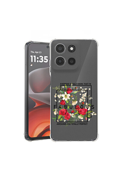 bestcase Carcasă spate antișoc pentru Motorola Moto G75, Fabulous, 1946016 AS...