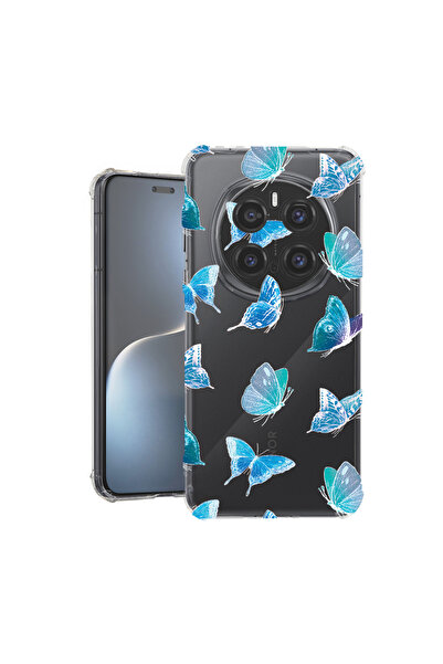 bestcase Carcasă spate antișoc pentru Honor Magic7 Pro, model fluture, 192635...