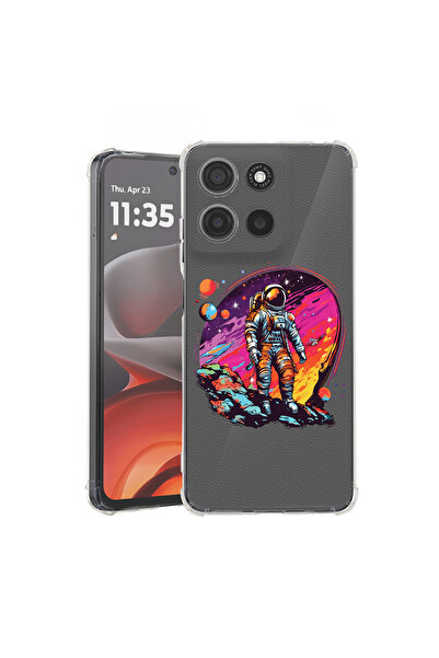 bestcase Carcasă spate antișoc pentru Motorola Moto G15, Astronaut, 1926358 A...