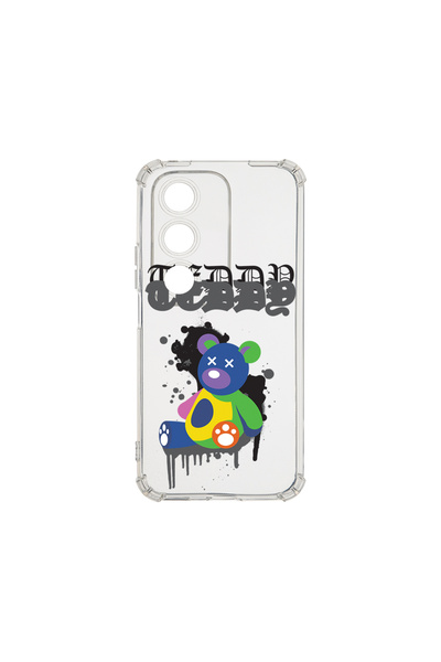 bestcase Carcasă spate antișoc pentru OPPO A80 5G, culori pastelate Teddy Bea...