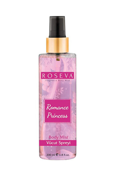 Roseva Romance Princess Kadın Vücut Spreyi 200 ml | Body Mist