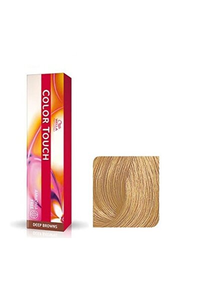 Wella Hair Dye 9/73 Semi-Permanent Ammonia-Free - Deep Browns Color Touch Golden Blonde Light Brown - Well
