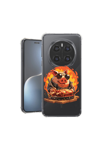 bestcase Carcasă spate antișoc pentru Honor Magic7 Pro, Pig's Life, 1926356 A...