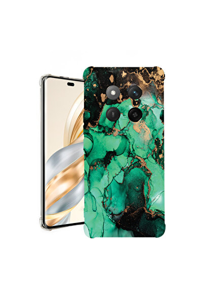 bestcase Αντικραδασμική θήκη πίσω μέρους για Honor Magic7 Lite, σκούρο μάρμαρ...