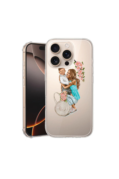 bestcase Αντικραδασμική θήκη πλάτης για Apple iPhone 16 Pro, Η ζωή της μαμάς ...