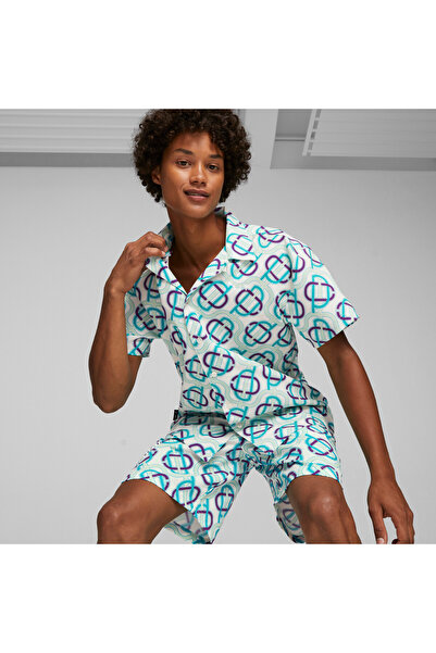 Puma Mens x PALM TREE CREW T-Shirt - White