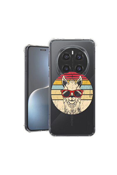 bestcase Carcasă spate antișoc pentru Honor Magic7 Pro, Oldschool LLama, 1926...