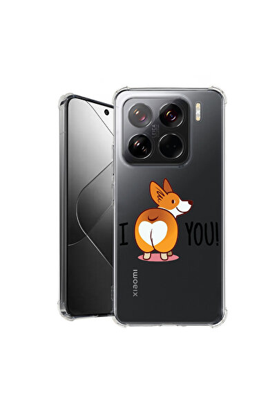 bestcase Husă spate antișoc pentru Xiaomi 15 Pro, Emoji dulce cu cățeluș, 192...