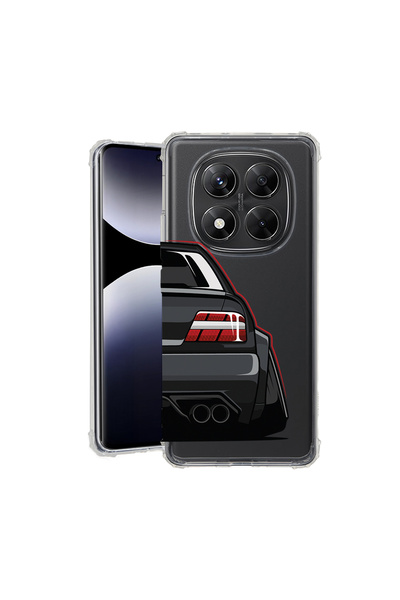 bestcase Carcasă spate antișoc pentru Xiaomi Redmi Note 14 Pro Plus, lumină s...