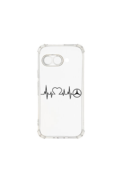 bestcase Carcasă spate antișoc pentru Google Pixel 9a, I Love Mercedes Benz, ...