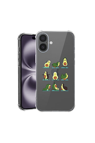 bestcase Carcasă spate antișoc pentru Apple iPhone 16 Plus, Avocado Yoga, AS 752
