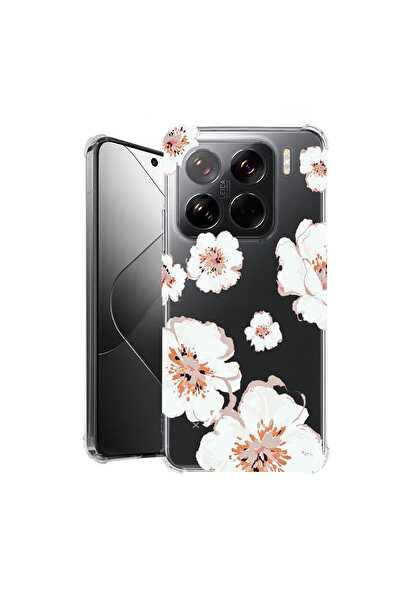 bestcase Carcasă spate antișoc pentru Xiaomi 15 Pro, culori pastelate - flori...
