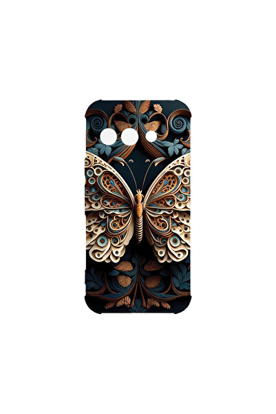 bestcase Carcasă spate antișoc pentru Google Pixel 9a, model Beauty Butterfly...