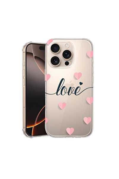 bestcase Carcasă spate antișoc pentru Apple iPhone 16 Pro Max, Love Flying He...