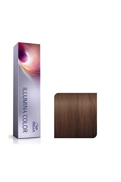 Wella Vopsea de păr permanentă 6/76 - Illumina Color Blond Violet Șaten Închis -