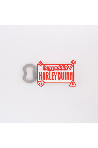 PopArms Harley Quinn Collectible Licensed Magnetic Bottle Opener