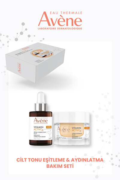 Avene Vitamin Activ Cg Cilt Tonu Eşitleme & Aydınlatma Bakım Seti
