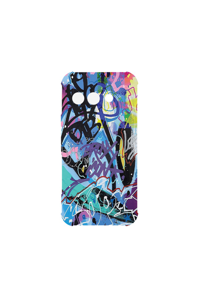 bestcase Carcasă spate antișoc pentru Google Pixel 9a, Graffiti, AS 1184