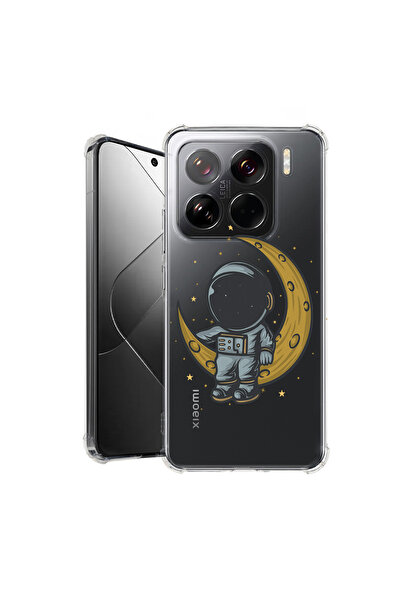 bestcase Carcasă spate antișoc pentru Xiaomi 15, Astronaut pe Lună, 1926363 A...