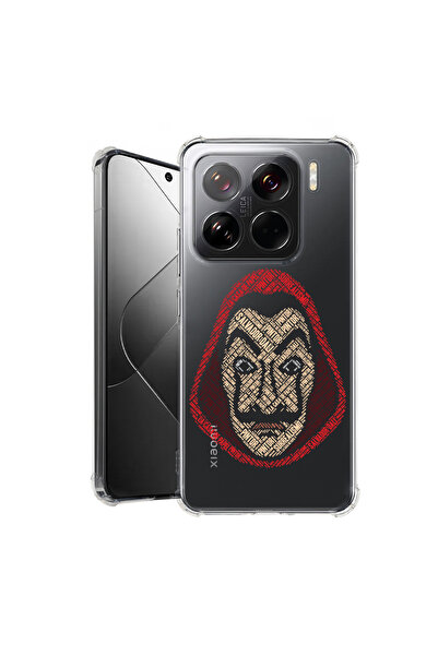 bestcase Carcasă spate antișoc pentru Xiaomi 15 Pro, caligrafie Money Heist, ...