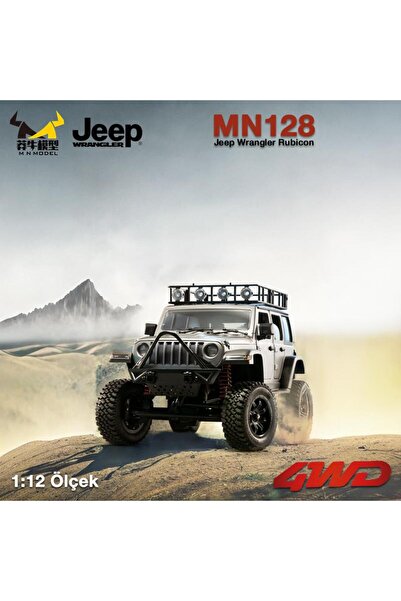 MN Model MN128 1/12 Jeep Wrangler Rubicon 4WD RC Model Crawler Offroad Truck ...