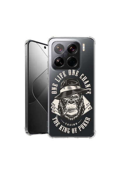 bestcase Carcasă spate antișoc pentru Xiaomi 15, King Mafia Monkey, 1926363 A...