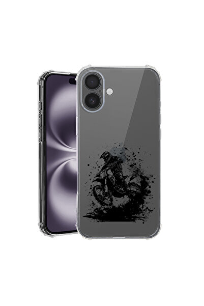 bestcase Αντικραδασμική θήκη πλάτης για Apple iPhone 16 Plus, MotoCross, AS 1451