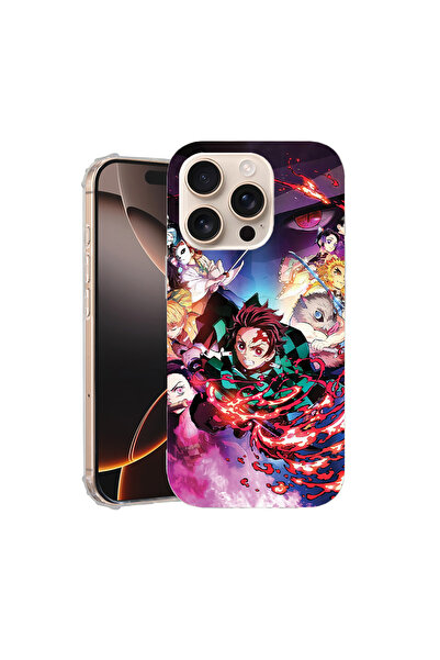 bestcase Carcasă spate antișoc pentru Apple iPhone 16 Pro Max, Demon Slayer, ...