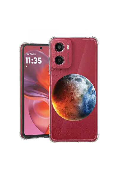 bestcase Carcasă spate antișoc pentru Motorola Moto E15, Earth, 1988242 AS 948