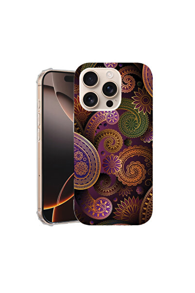 bestcase Αντικραδασμική θήκη πλάτης για Apple iPhone 16 Pro, γεωμετρική, AS 1153