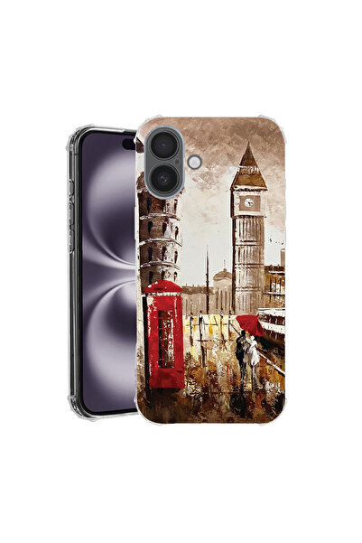 bestcase Carcasă spate antișoc pentru Apple iPhone 16, Londra, AS 1375