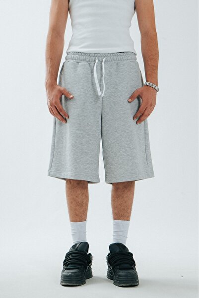 Super Rare Gray Oversize Men's Shorts Us4356Gr