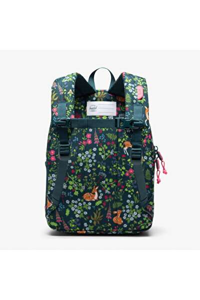 herschel Heritage Woodland Children's Green Mini Backpack